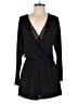 Express Solid Black Romper Size XS - photo 1