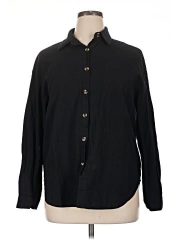 HOTOUCH Long Sleeve Button-Down Shirt (view 1)