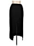 Shein Solid Black Formal Skirt Size L - photo 1