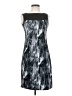 AB Studio 100% Polyester Graphic Gray Cocktail Dress Size 2 - photo 1