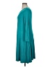 Unbranded Solid Teal Casual Dress Size XL - photo 5