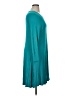 Unbranded Solid Teal Casual Dress Size XL - photo 4