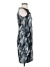 AB Studio 100% Polyester Graphic Gray Cocktail Dress Size 2 - photo 4