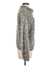 JOA 100% Acrylic Tweed Gray Turtleneck Sweater Size M - photo 4