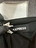 Express Solid Black Formal Skirt Size 0 - photo 4