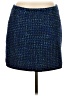 J.Crew Tweed Blue Casual Skirt Size 6 - photo 1