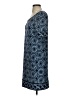 MICHAEL Michael Kors Graphic Blue Casual Dress Size S - photo 5