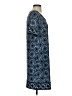 MICHAEL Michael Kors Graphic Blue Casual Dress Size S - photo 4