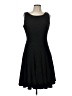 Ellen Tracy Solid Black Cocktail Dress Size 10 - photo 1