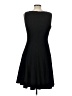 Ellen Tracy Solid Black Cocktail Dress Size 10 - photo 2