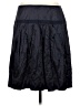 Lida Baday 100% Silk Solid Black Silk Skirt Size 12 - photo 1