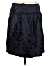 Lida Baday 100% Silk Solid Black Silk Skirt Size 12 - photo 2