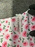 Zaful Floral Pink Swimsuit Bottoms Size 4 - photo 3