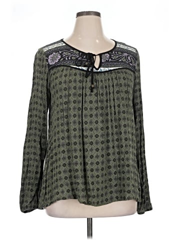 Rewind Long Sleeve Blouse (view 1)