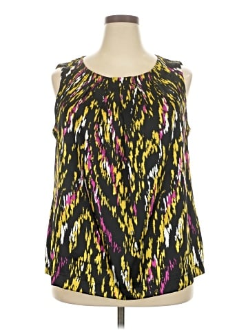 Evan Picone Sleeveless Blouse (view 1)