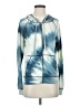 Hard Tail Tie-dye Blue Zip Up Hoodie Size S - photo 1