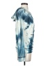 Hard Tail Tie-dye Blue Zip Up Hoodie Size S - photo 4