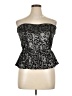Dots Black Sleeveless Top Size XL - photo 1