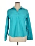 Talbots Teal Long Sleeve Blouse Size XL - photo 1