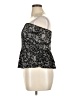 Dots Black Sleeveless Top Size XL - photo 5