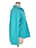 Talbots Teal Long Sleeve Blouse Size XL - photo 4