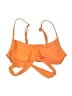 Unbranded Solid Orange Swimsuit Top Size S - photo 1