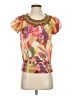 Assorted Brands Orange Short Sleeve Blouse Size S (estimated) - photo 1