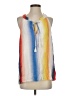 Ella Moss Blue Sleeveless T-Shirt Size S - photo 1