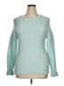 J.Crew Factory Store Teal Pullover Sweater Size XL (estimated) - photo 1