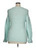 J.Crew Factory Store Teal Pullover Sweater Size XL (estimated) - photo 2