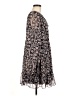Ted Baker London 100% Polyester Paisley Brown Casual Dress Size 8 (3) - photo 4
