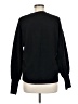 Ann Taylor LOFT Graphic Black Pullover Sweater Size M - photo 2