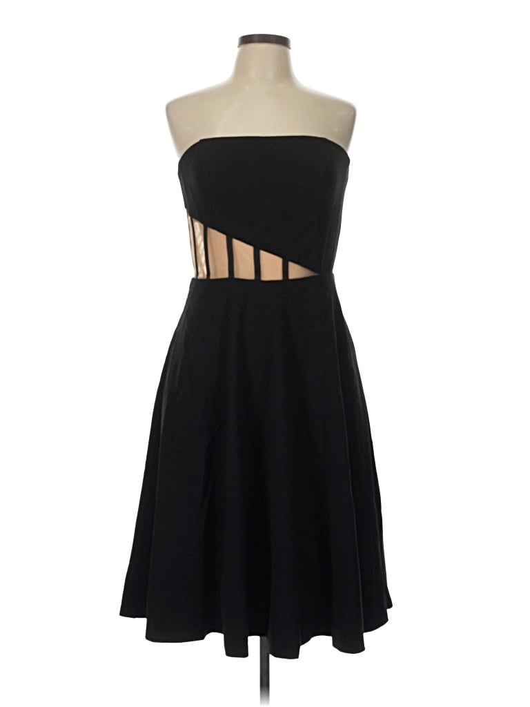 Pre-owned Dress The Population Cocktail Dress In Black