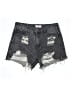 Buddy Love Hearts Gray Denim Shorts Size 28 waist - photo 1