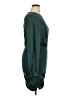 Shein Solid Green Casual Dress Size XL - photo 4