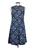 Fortune + Ivy Paisley Blue Casual Dress Size S - photo 2