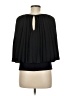 Halston Heritage 100% Polyester Black 3/4 Sleeve Blouse Size M - photo 2