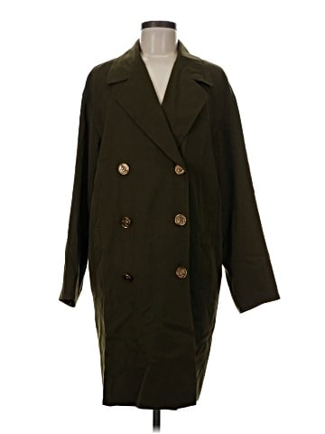 Linda Allard Ellen Tracy Trenchcoat (view 1)