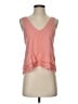 Parker 100% Silk Pink Sleeveless Silk Top Size XS - photo 1