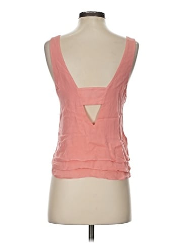 Parker Sleeveless Silk Top (view 2)