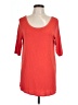 Yala Orange 3/4 Sleeve Top Size L - photo 1