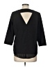 C&E Lifestyle Black 3/4 Sleeve Top Size L - photo 2