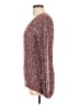 Bongo 100% Acrylic Tweed Burgundy Pullover Sweater Size L - photo 5