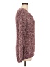 Bongo 100% Acrylic Tweed Burgundy Pullover Sweater Size L - photo 4