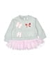 Rare Editions Silver Pullover Sweater Size 6-9 mo - photo 1