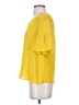 Ann Taylor LOFT Yellow Short Sleeve Blouse Size XS - photo 5