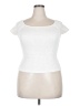 American Rag Cie Ivory Short Sleeve Top Size XXL - photo 1