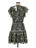 Shoshanna 100% Polyester Paisley Black Cocktail Dress Size 8 - photo 2