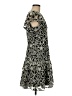 Shoshanna 100% Polyester Paisley Black Cocktail Dress Size 8 - photo 4