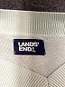 Lands' End 100% Cotton Color Block Teal Pullover Sweater Size XS - photo 7